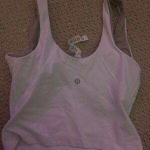 lululemon athletica White Tank Top